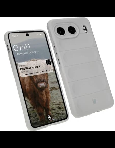 Bizon Case Tur OnePlus Nord 4 hellgrau