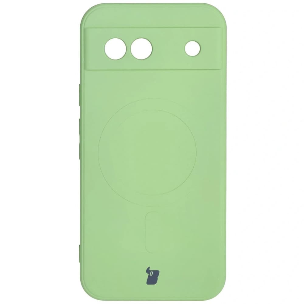 Bizon Case Silicone Magnetic Sq Google Pixel 8a világos zöld - 3