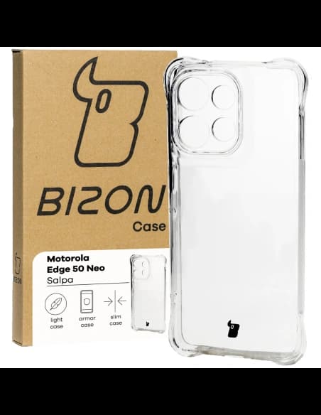 Bizon Caz Salpa Motorola Edge 50 Neo transparent