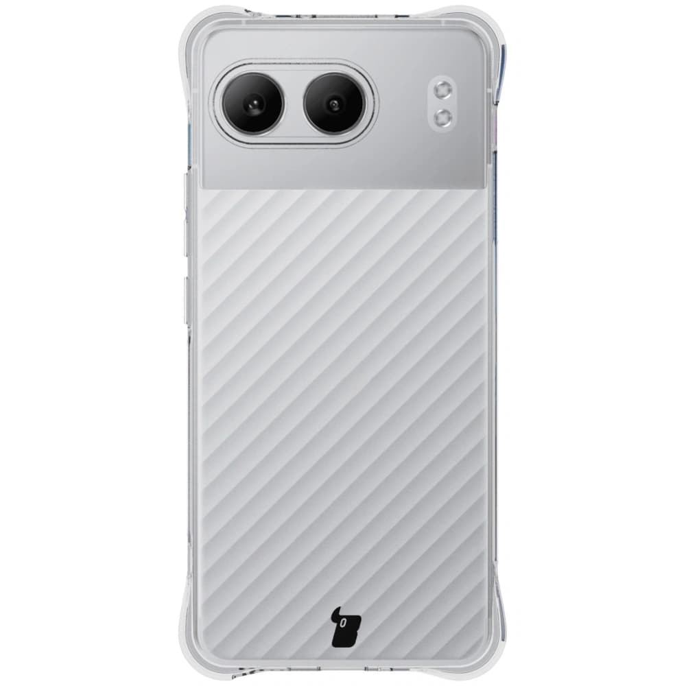 Bizon Case Clear Pack Hülle + 2x Bildschirmglas OnePlus Nord 4 klar - 2