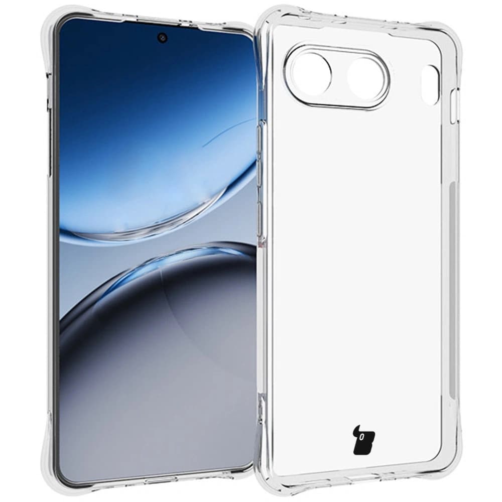 Bizon Case Clear Pack Hülle + 2x Bildschirmglas OnePlus Nord 4 klar - 3