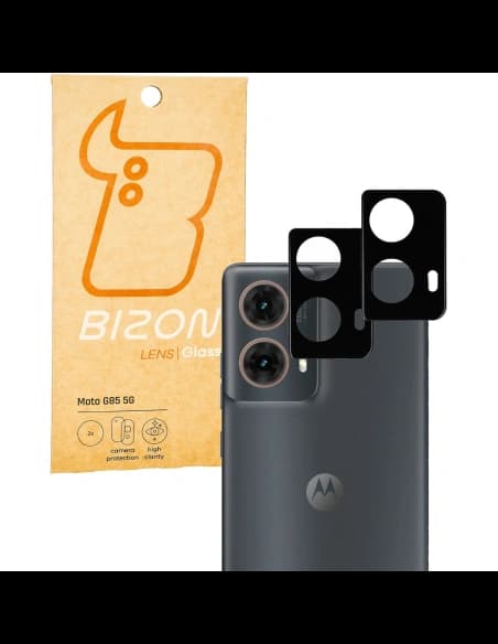 Bizon Glaslinse Motorola Moto G85 5G [2 PACK]