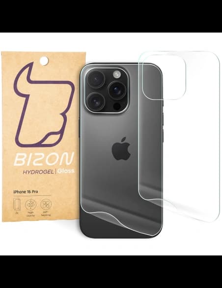 Bizon Glass Hydrogel Apple iPhone 16 Pro [2 PACK]