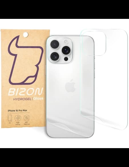 Bizon Glass Hydrogel Apple iPhone 16 Pro Max [2 PACK]
