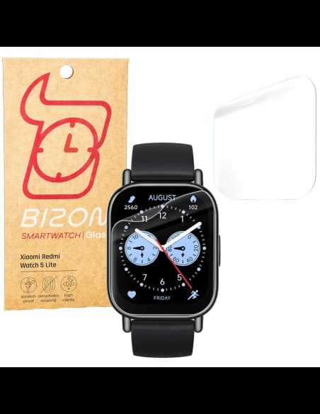 Bizon Glass Watch Hydrogel Xiaomi Redmi Watch 5 Lite [2 PACK]