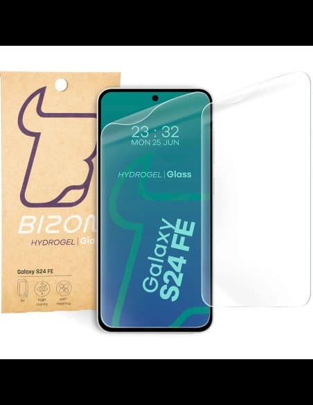 Bizon Glass Hydrogel Front Samsung Galaxy S24 FE [2 PACHET]