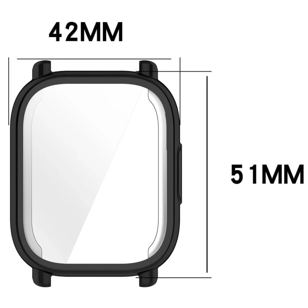 Caz de ceas Bizon Felipe Xiaomi Redmi Watch 5 Lite negru - 2