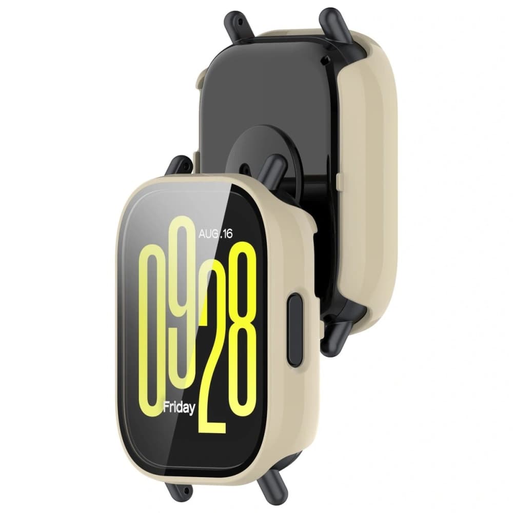 Bizon Ceas+Sticlă Xiaomi Redmi Watch 5 Lite bej - 1