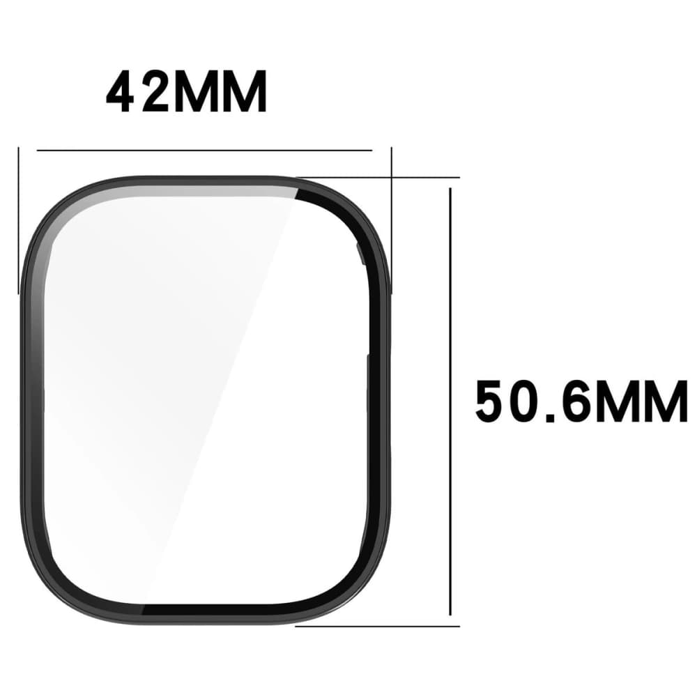 Bizon Case+Glass Watch Xiaomi Redmi Watch 5 Lite negru - 2