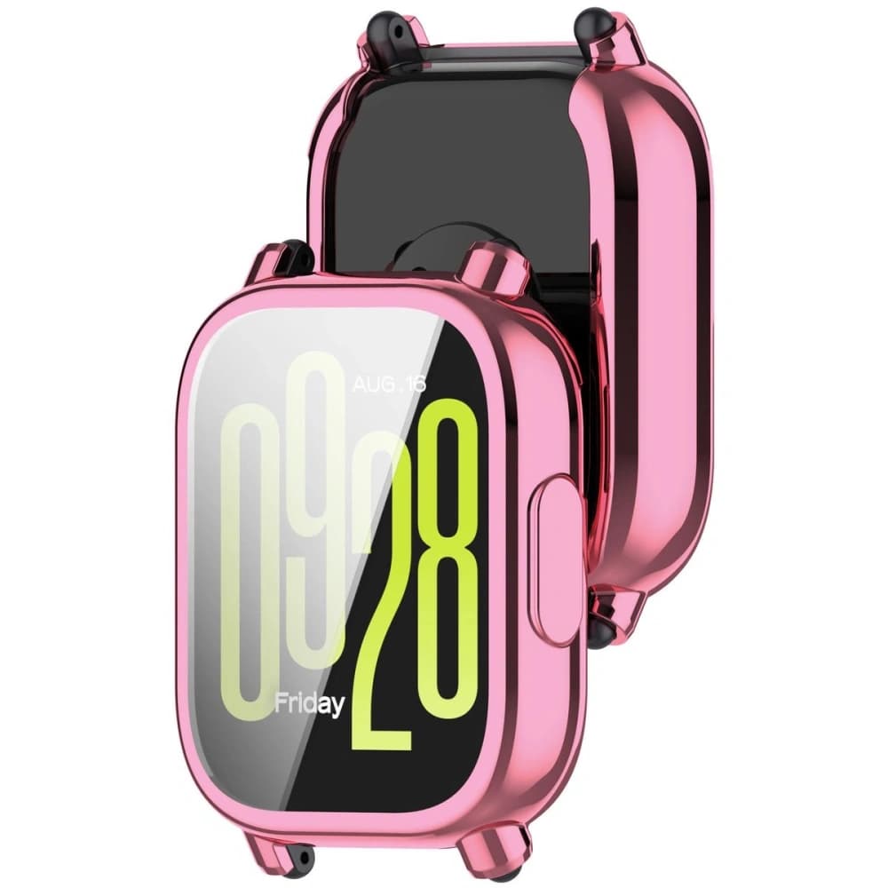 Etui Bizon Case Watch Felipe do Xiaomi Redmi Watch 5 Lite różowe