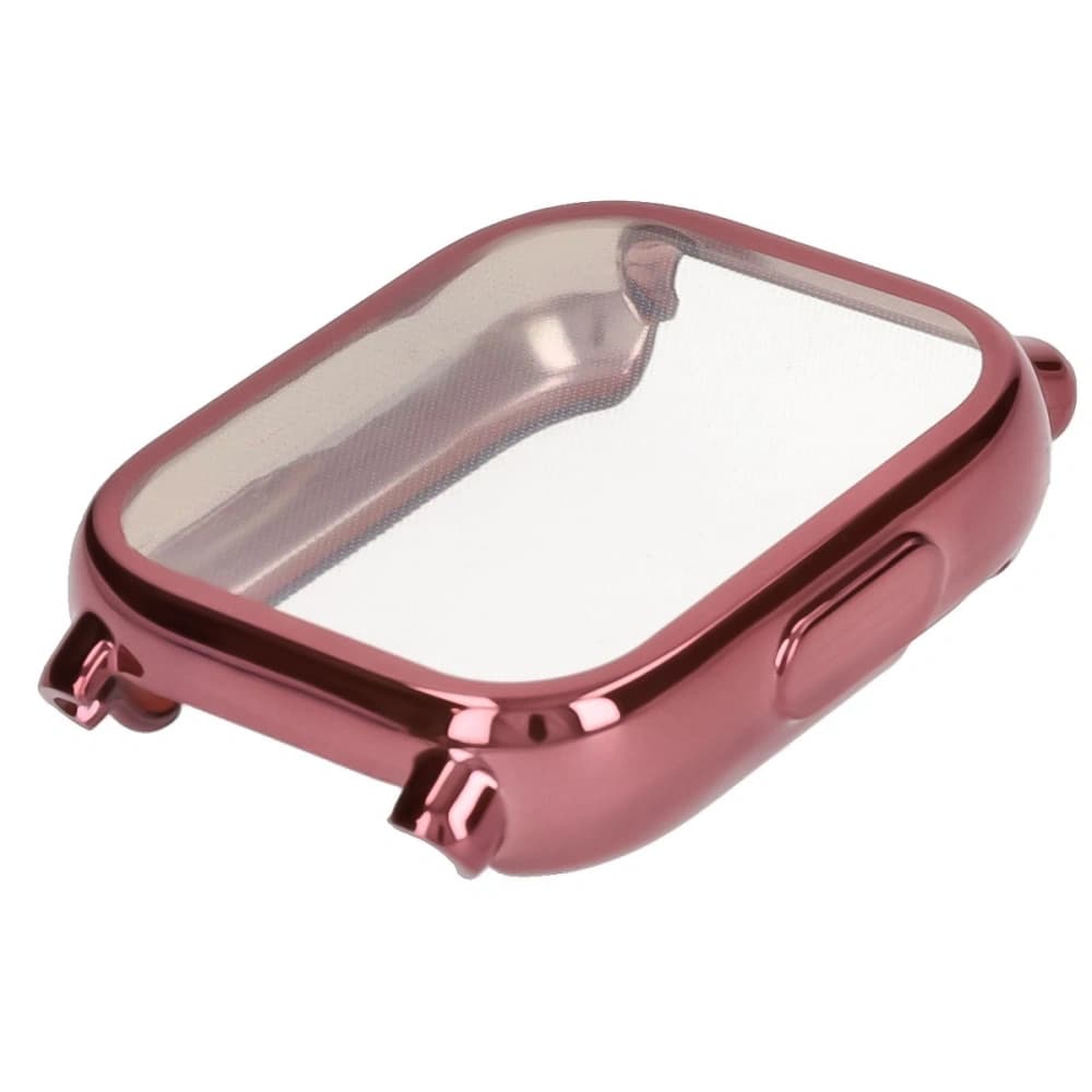 Etui Bizon Case Watch Felipe do Xiaomi Redmi Watch 5 Lite różowe - 4