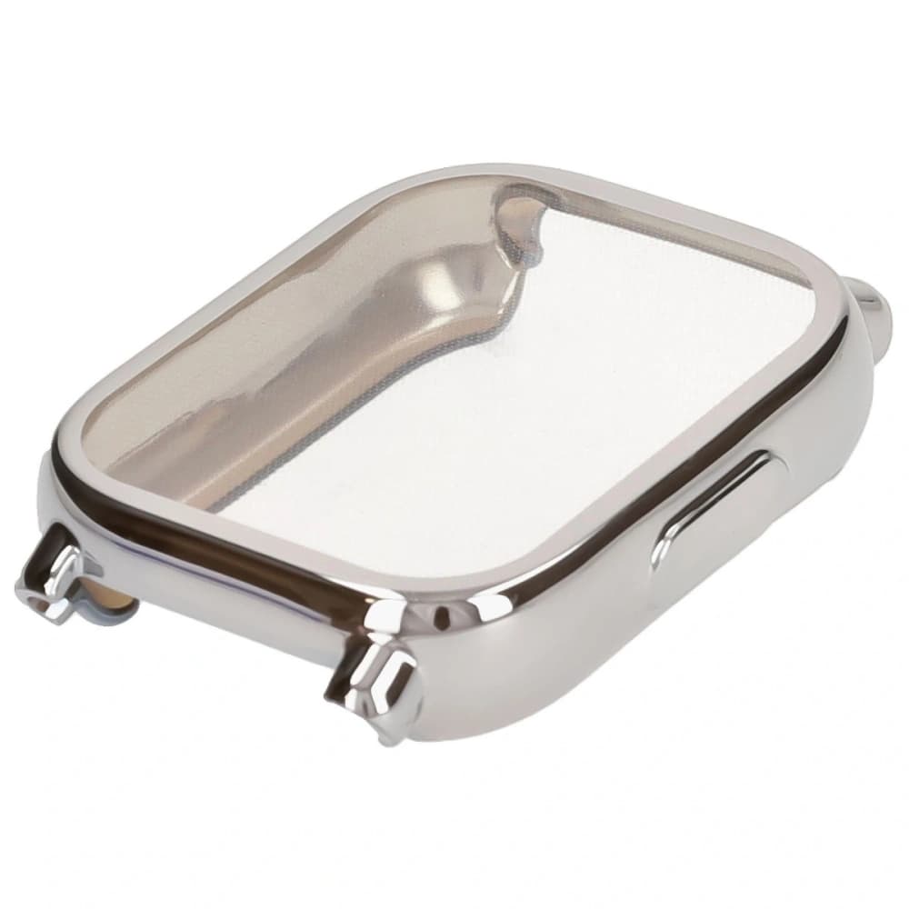 Etui Bizon Case Watch Felipe do Xiaomi Redmi Watch 5 Lite srebrne - 4