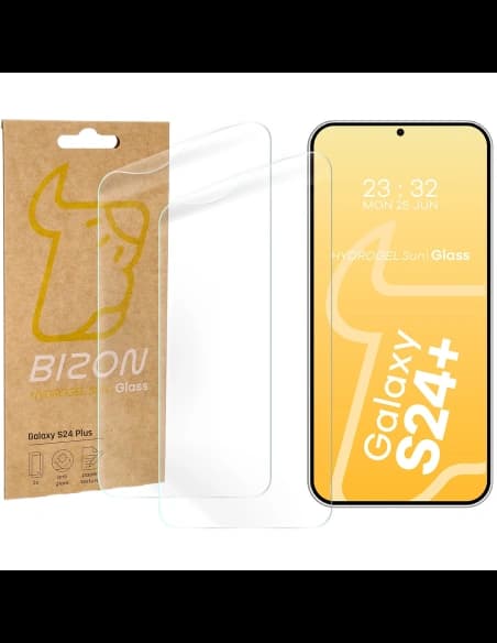 Fólie matná Bizon Glass Hydrogel Sun do Samsung Galaxy S24 Plus [2 PACK]