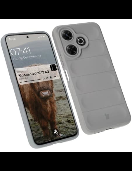 Bizon Case Tur Xiaomi Redmi 13 4G világosszürke