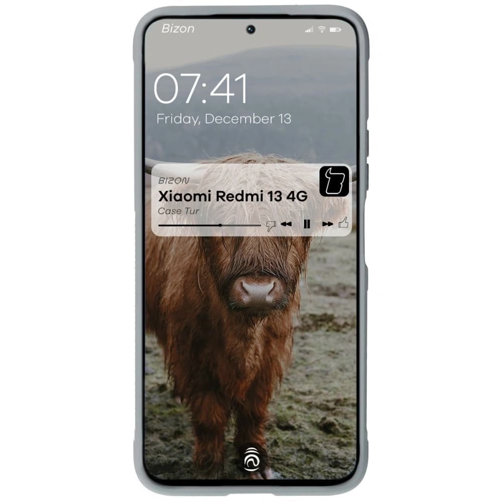 Bizon Case Tur Xiaomi Redmi 13 4G világosszürke - 5