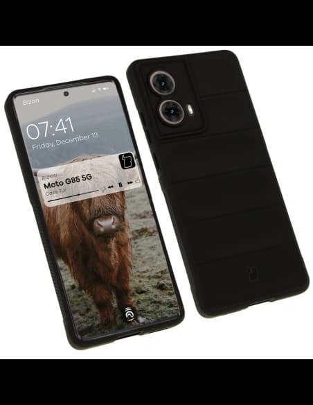 Bizon Case für Motorola Moto G85 5G schwarz