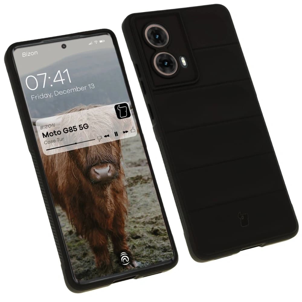 Bizon Case Tur Motorola Moto G85 5G black - 1