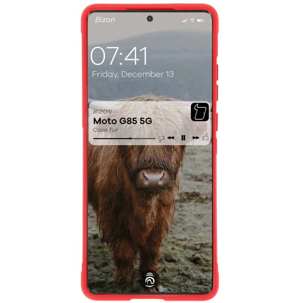 Bizon Casă Tur Motorola Moto G85 5G roșu - 3