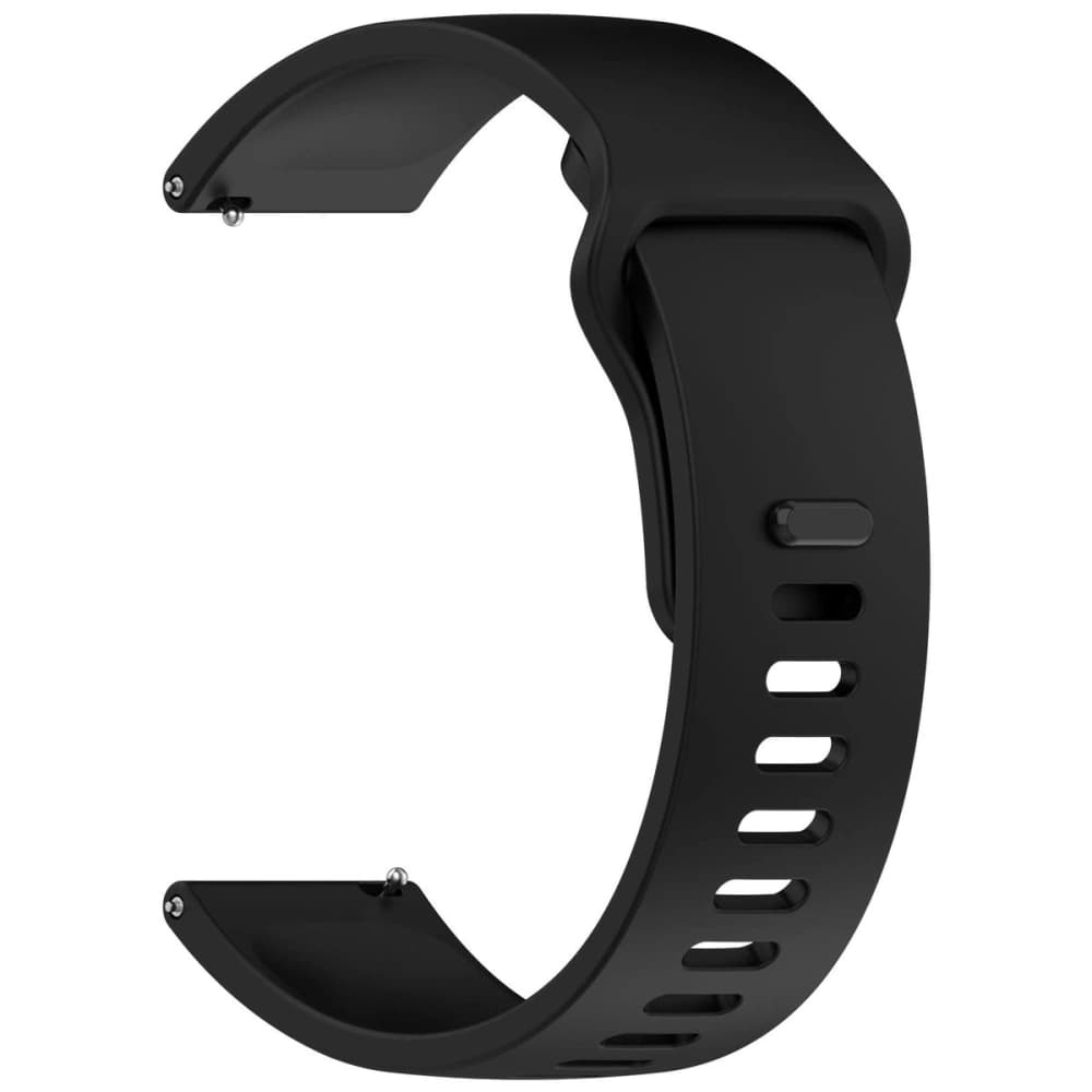 Ceas cu curea de silicon Bizon Xiaomi Redmi Watch 5 Lite / 5 Active negru - 3