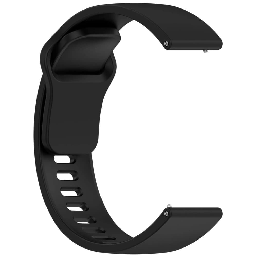 Ceas cu curea de silicon Bizon Xiaomi Redmi Watch 5 Lite / 5 Active negru - 5