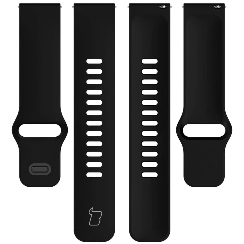Ceas cu curea de silicon Bizon Xiaomi Redmi Watch 5 Lite / 5 Active negru - 6