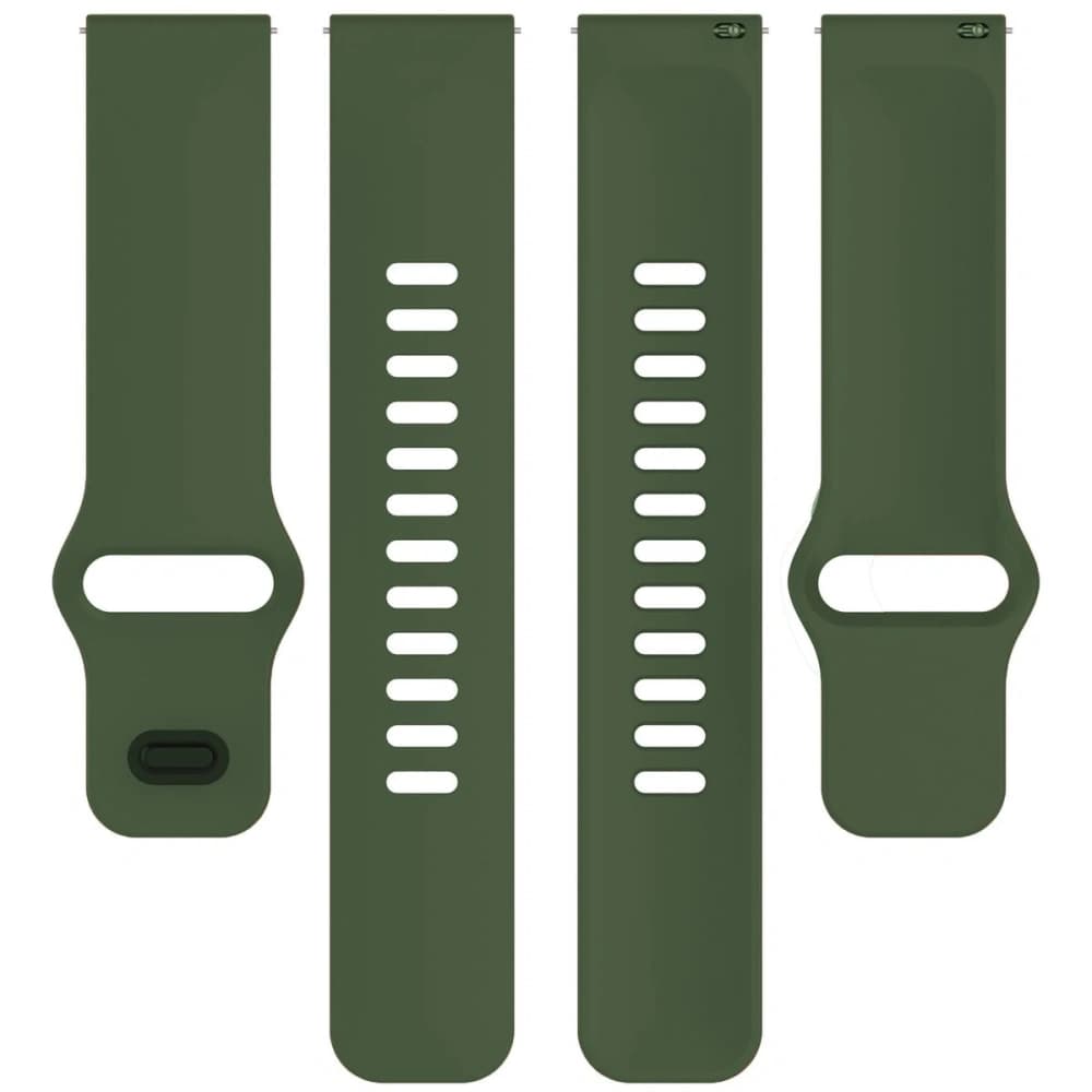 Bizon Strap Watch Silicone Xiaomi Redmi Watch 5 Lite / 5 Active dark green - 6