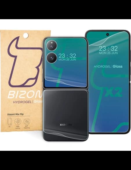 Bizon Glas Hydrogel Set Xiaomi Mix Flip