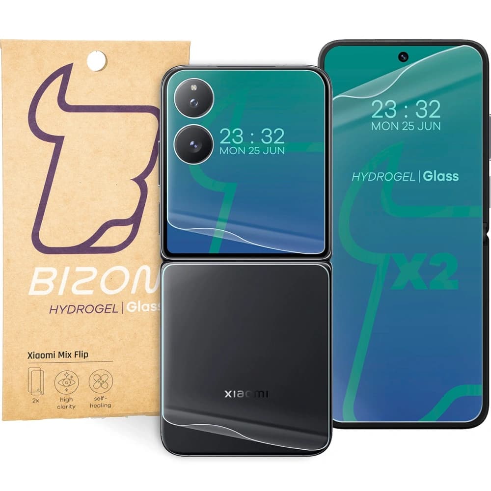 Bizon Glass Hydrogel Készlet Xiaomi Mix Flip