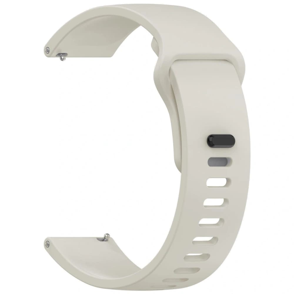 Ceas cu curea din silicon Bizon Xiaomi Redmi Watch 5 Lite / 5 Active gri - 3
