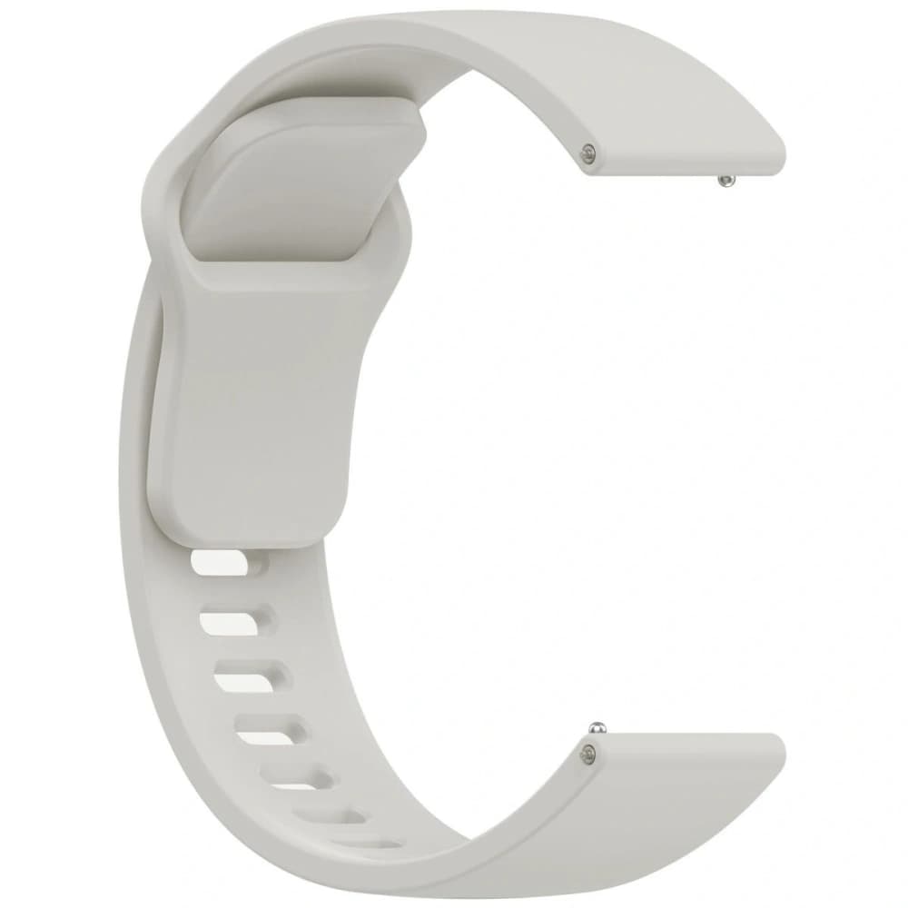 Ceas cu curea din silicon Bizon Xiaomi Redmi Watch 5 Lite / 5 Active gri - 5