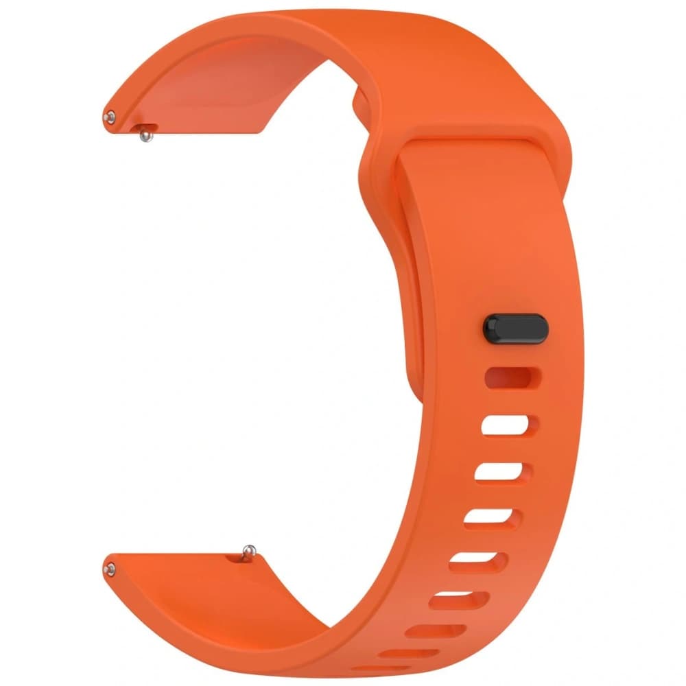 Ceas cu curea din silicon Bizon Xiaomi Redmi Watch 5 Lite / 5 Active portocalie - 3