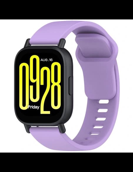 Bizon szíj óra szilikon Xiaomi Redmi Watch 5 Lite / 5 Active lila