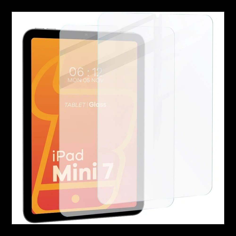 Bizon Glas Tab Klar Apple iPad Mini 7. Generation 2024 / iPad Mini 6. Generation 2021 [2 PACK] - 1