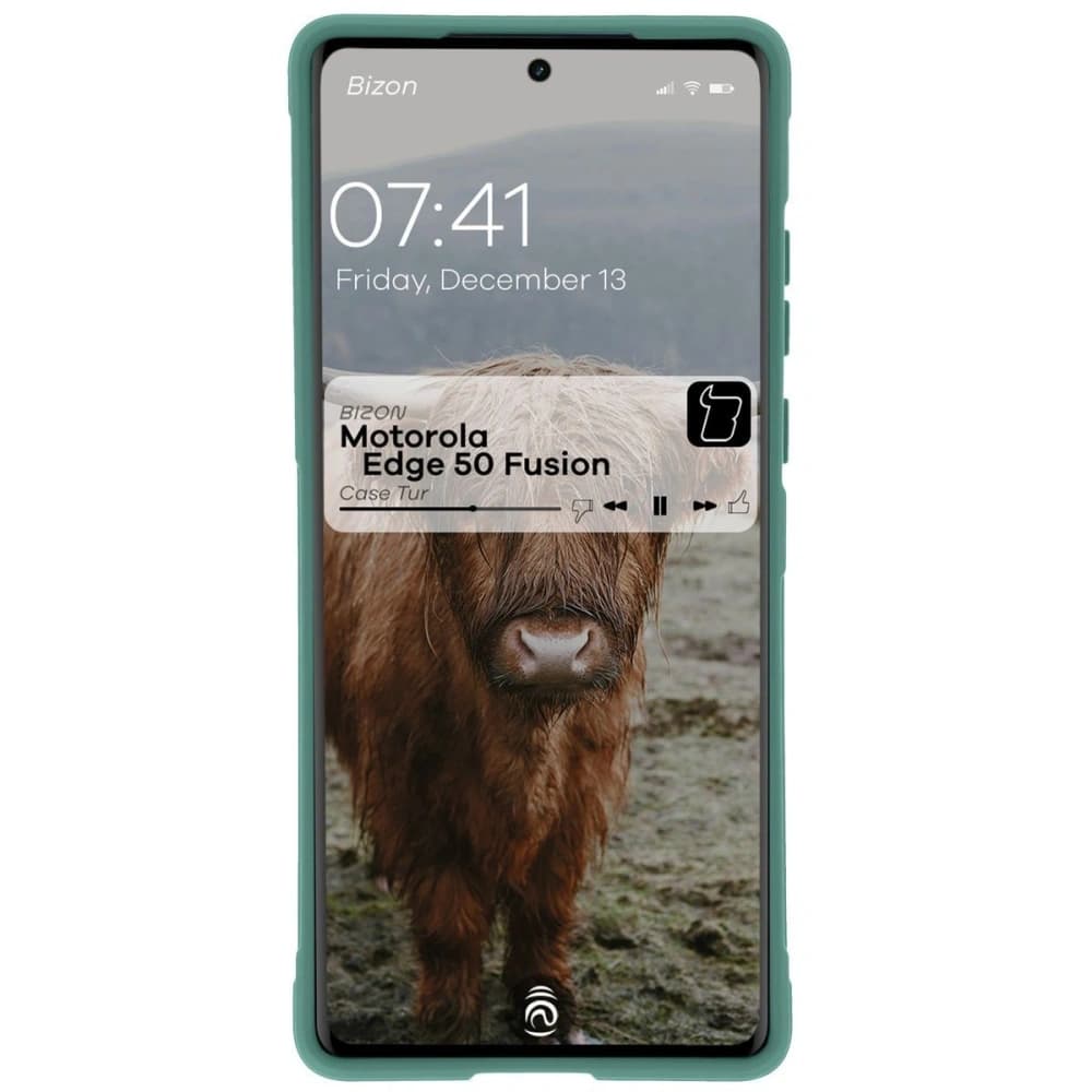 Pancéřové pouzdro Bizon Case Tur pro Motorola Edge 50 Fusion tmavě zelené - 5