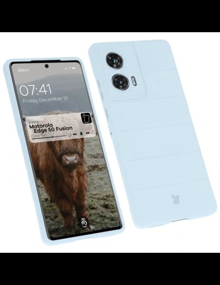 Bizon Case Tur Motorola Edge 50 Fusion hellblau