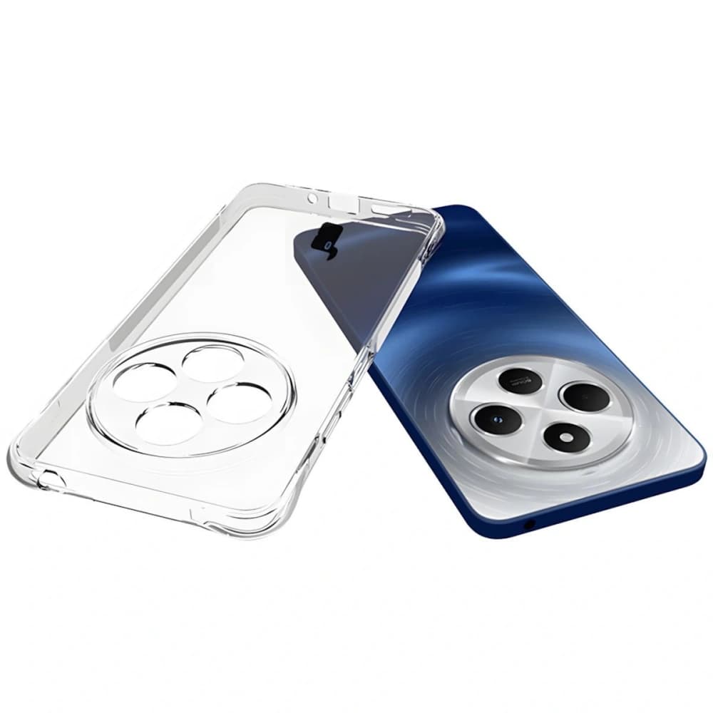 Bizon Case Clear Pack Hülle + 2x Bildschirmglas für Redmi 14C 4G klar - 5