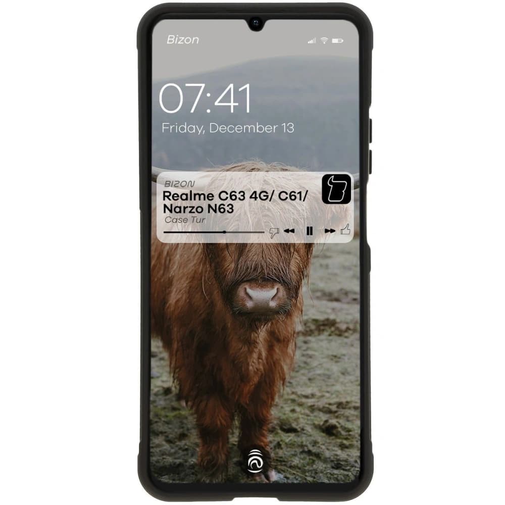 Bizon Case Tur für Realme C63 4G/C61/Narzo N63 schwarz - 5