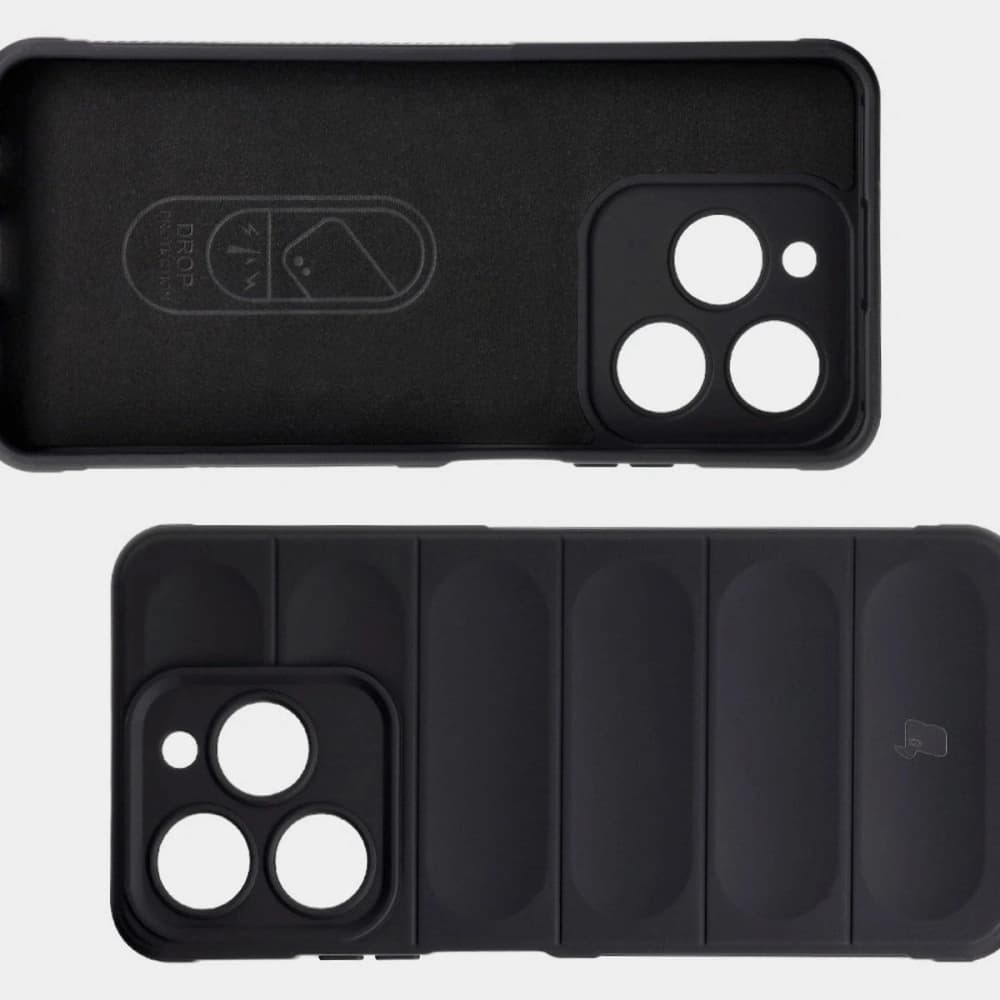 Bizon Case Tur für Realme C63 4G/C61/Narzo N63 schwarz - 6