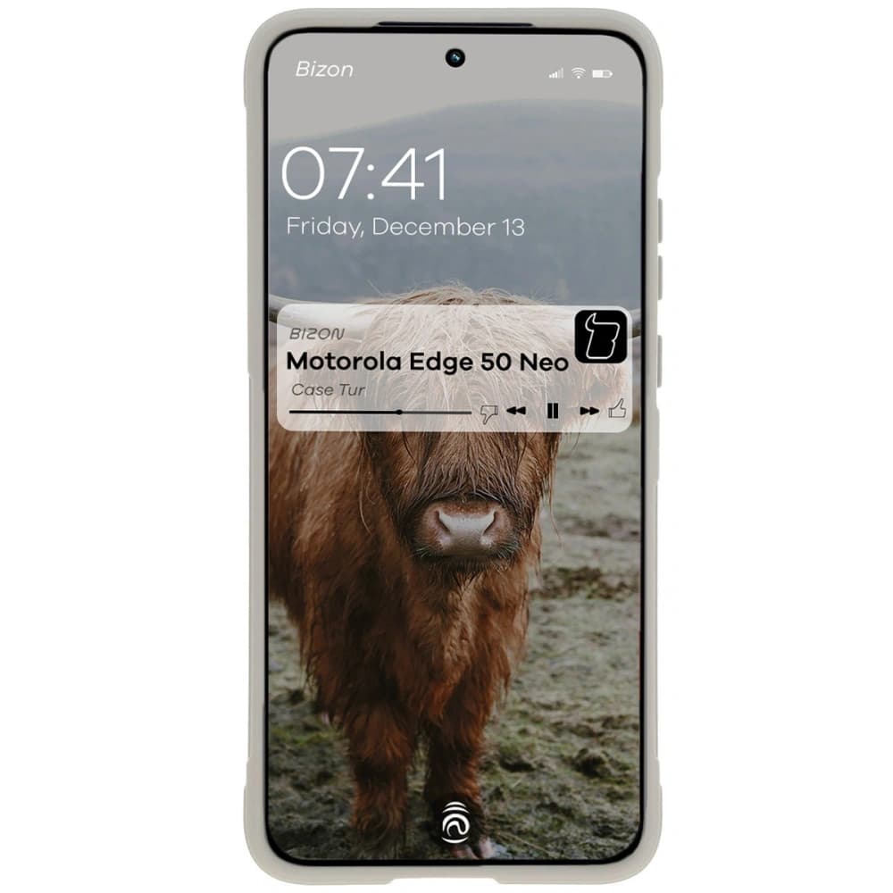 Bizon Caz Tur Motorola Edge 50 Neo gri deschis - 5