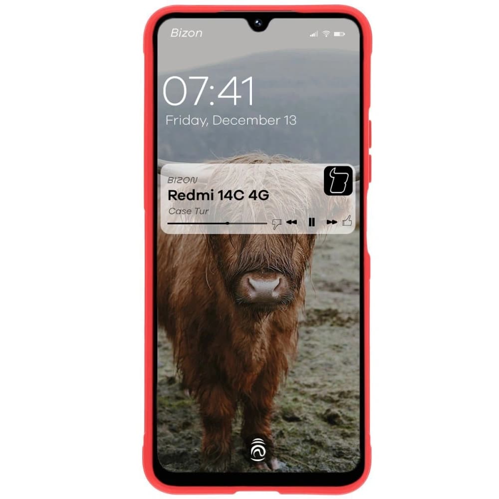 Bizon Case Tur Xiaomi Redmi 14C 4G / POCO C75 red - 5