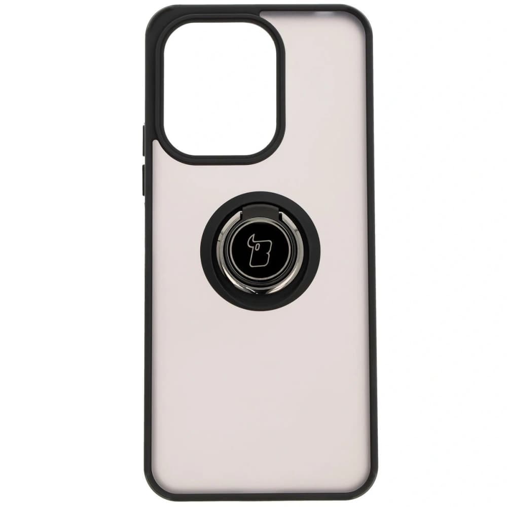 Bizon Case Hybrid Ring Xiaomi Redmi 13 4G füstös fekete kerettel - 2