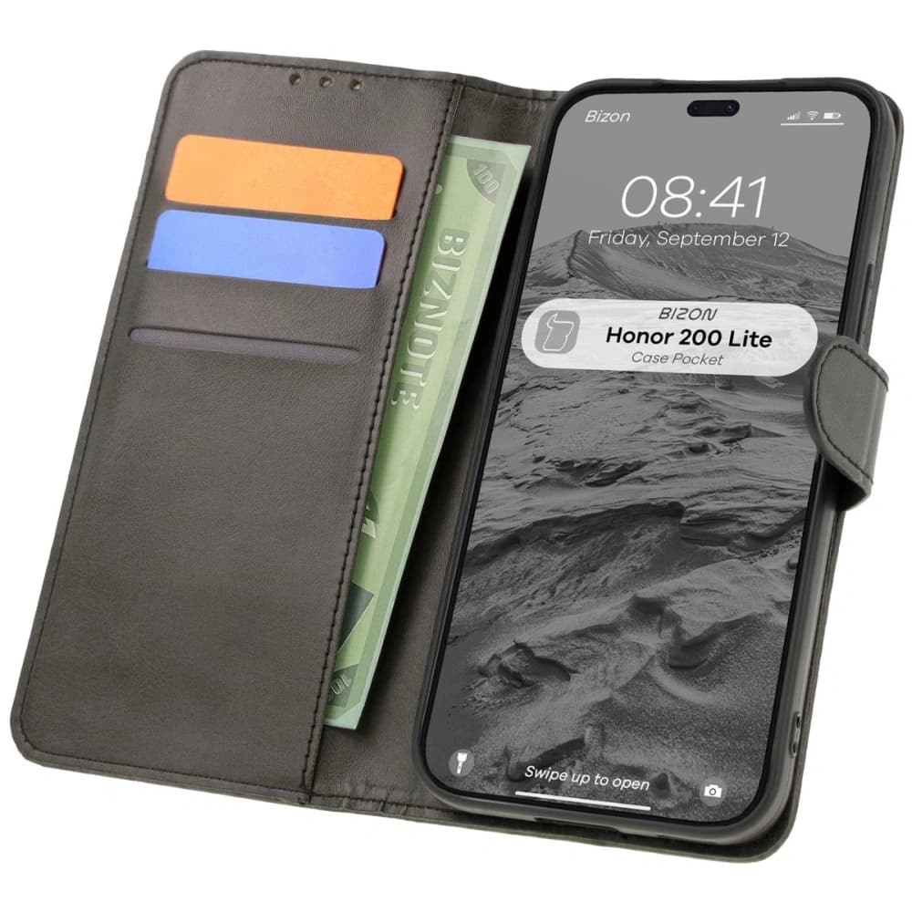 Bizon Case Pocket Honor 200 Lite black - 1