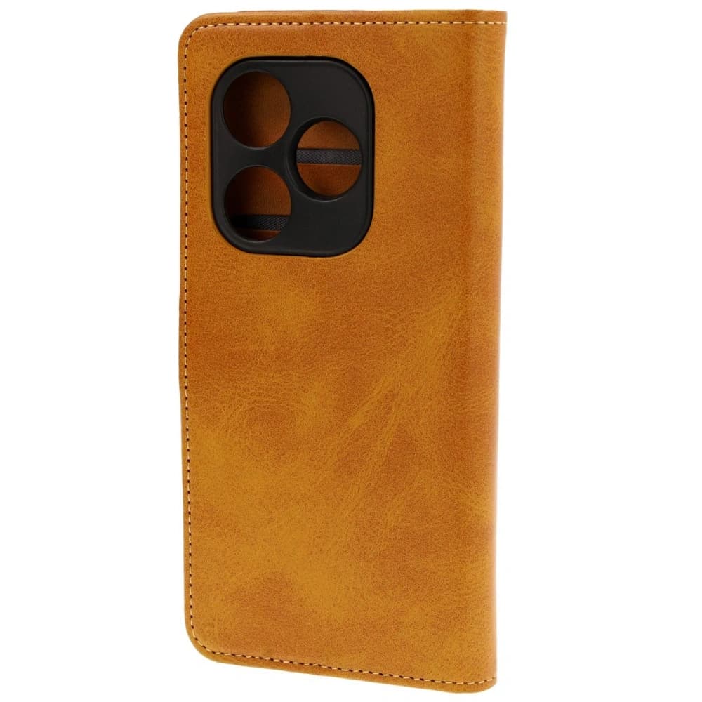 Etui s klopou Bizon Case Pocket pro Realme GT 6 / 6T / Neo 6 / Neo 6 SE hnědé - 4