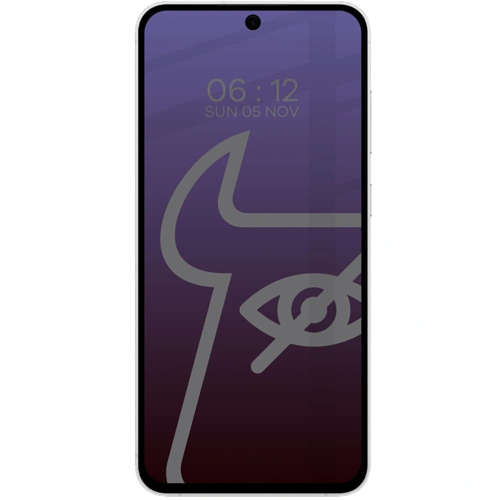 Bizon Glass Edge Shadow Samsung Galaxy S24 FE tinted with a black frame - 3