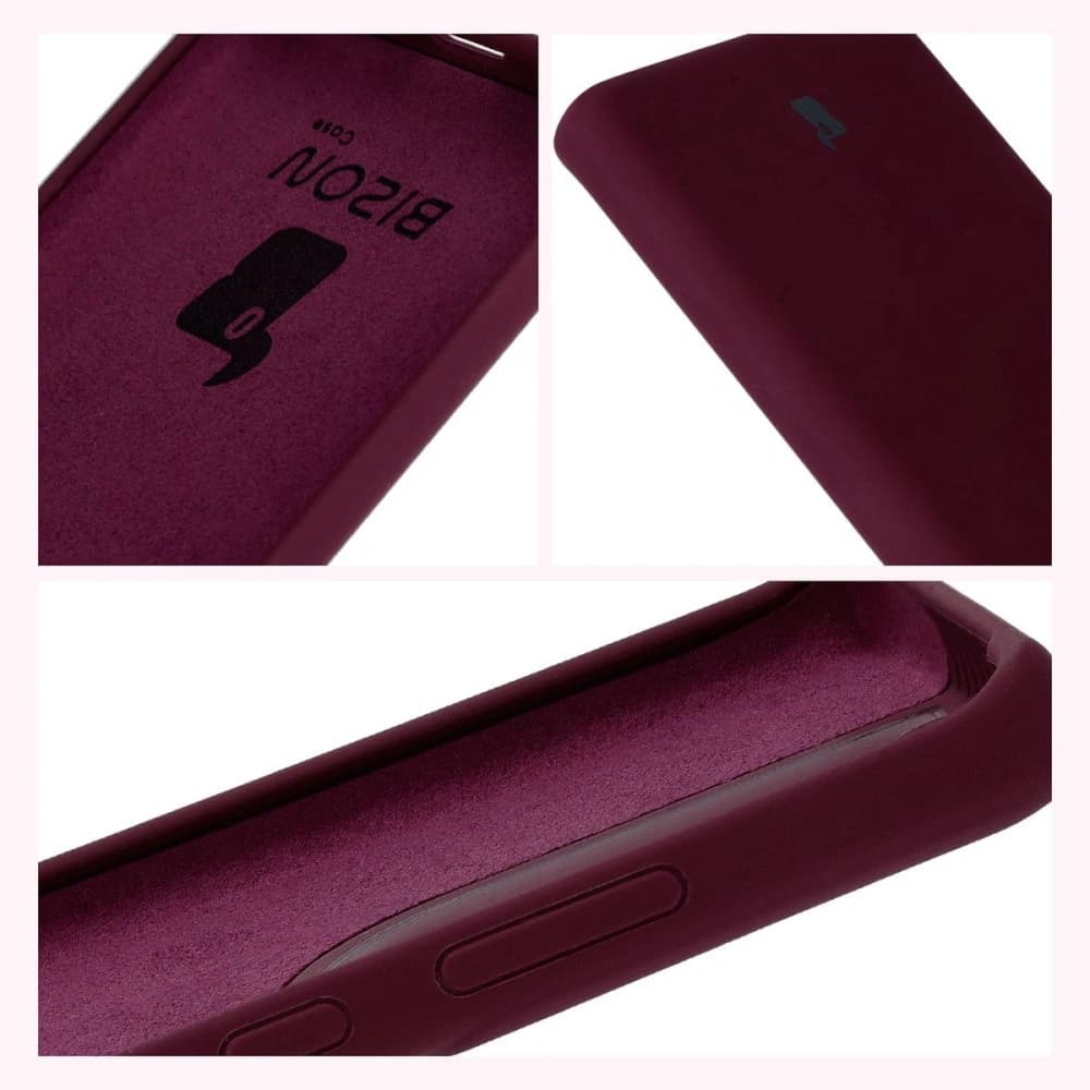 Silikonový kryt Bizon Soft Case pro Motorola Edge 50 Fusion tmavě fialový - 6