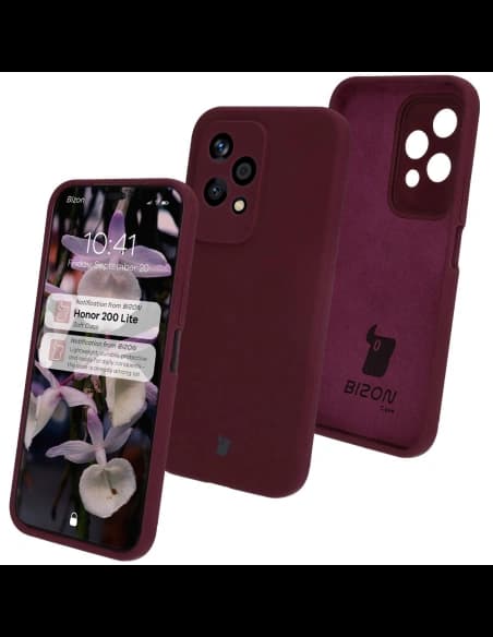 Bizon Soft Case Honor 200 Lite dark purple