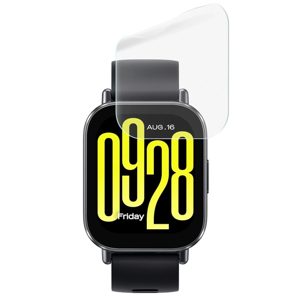 Bizon Glas Uhr Hydrogel Xiaomi Redmi Uhr 5 Aktiv [2 PACK] - 5