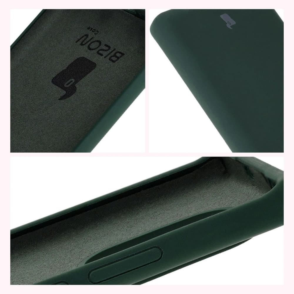 Silikonový obal Bizon Soft Case pro Realme GT 6 / 6T / Neo 6 / Neo 6 SE tmavě zelený - 6