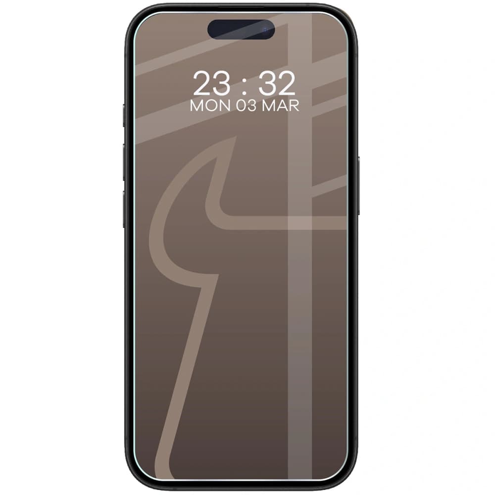 Elastické hybridní sklo Bizon Glass Mule pro Apple iPhone 16 - 3