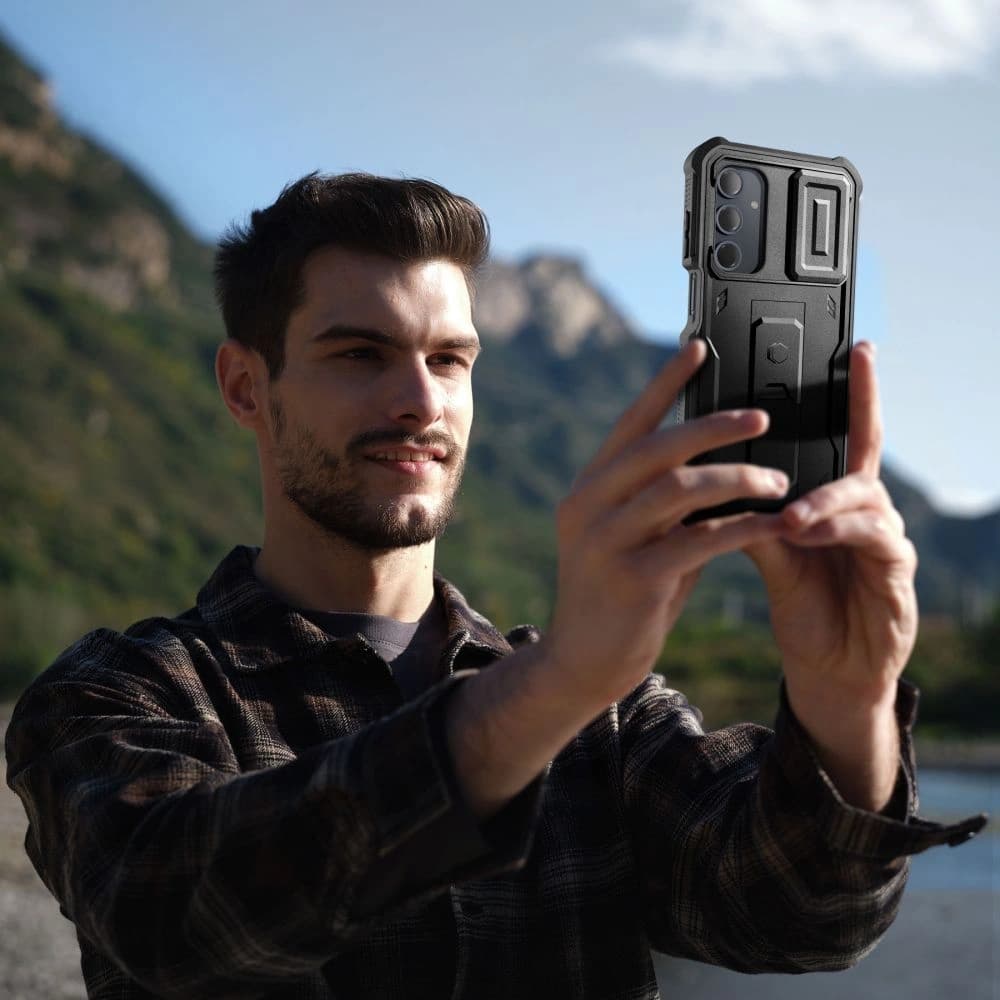 Tech-Protect Kevlar Cam+ Samsung Galaxy A16 4G / 5G Fekete - 6